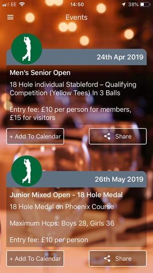 Gaudet Luce Golf Members App(圖4)-速報App