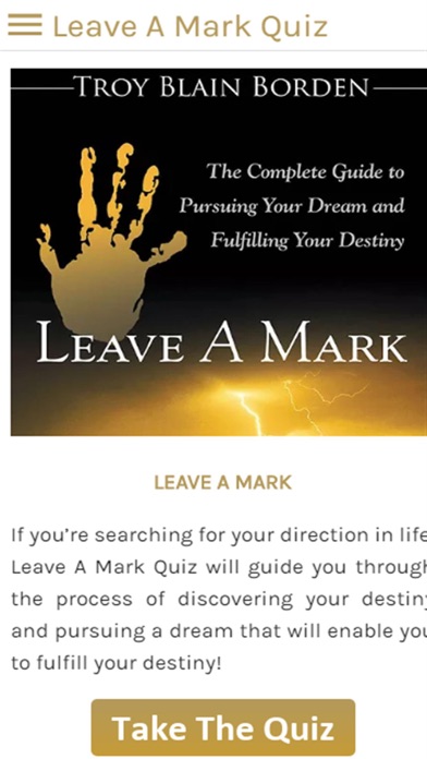 How to cancel & delete Leave A Mark Quiz from iphone & ipad 1