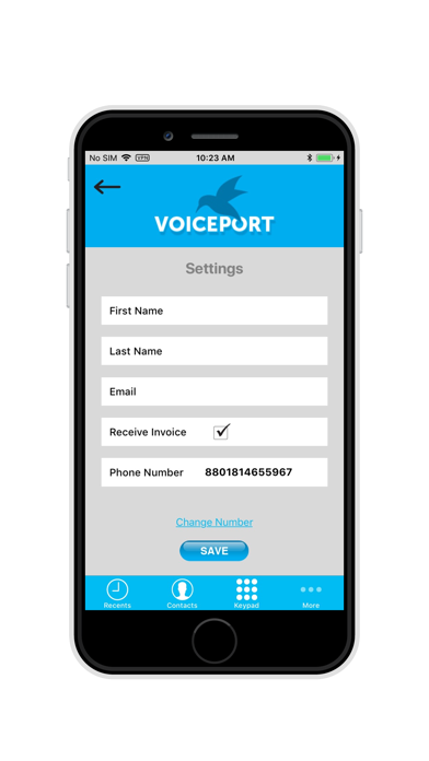 VoicePort screenshot 3
