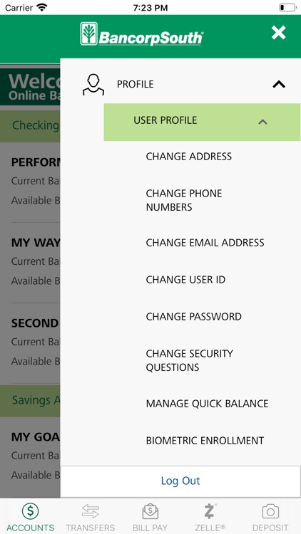 BancorpSouth Mobile screenshot-7