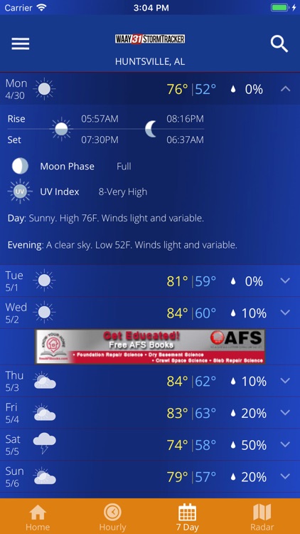 WAAY Weather screenshot-4