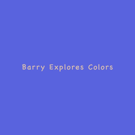 Barry Explores Colors