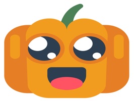 The HalloweenBe is a small sticker, which are show the 50 Halloween sticker in cartoon