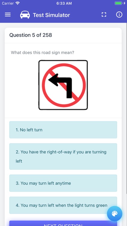 Wisconsin DMV Permit Test screenshot-6