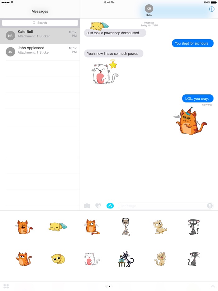 Purrfect Cat Stickers