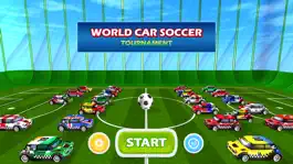 Game screenshot WORLD CAR SOCCER TOURNAMENT 3D apk