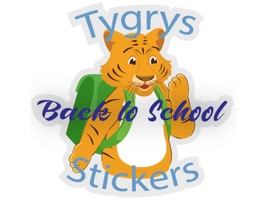 Beautiful and funny stickers with our Tygrys mascot
