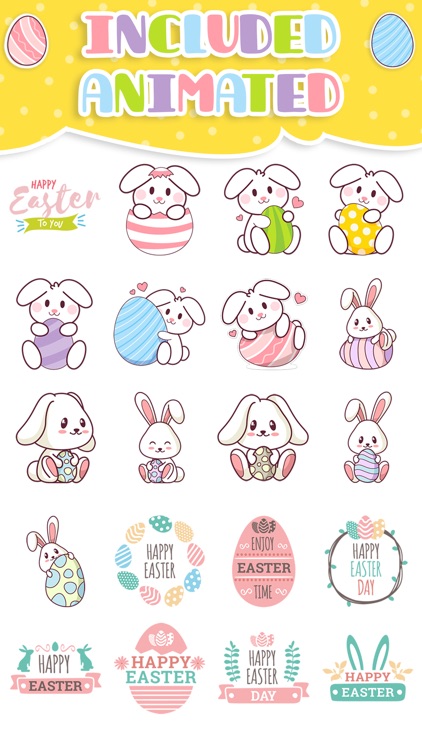 Happy Easter Stickers *