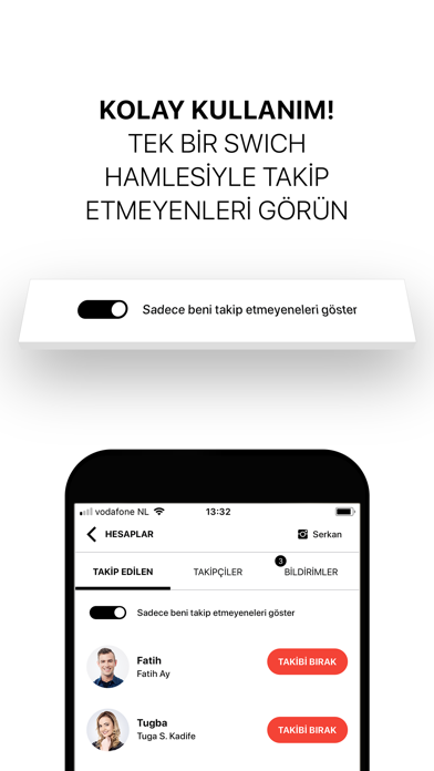 screenshots - instagram takibi birakanlar takip etmeyenler ve gizi story izleme