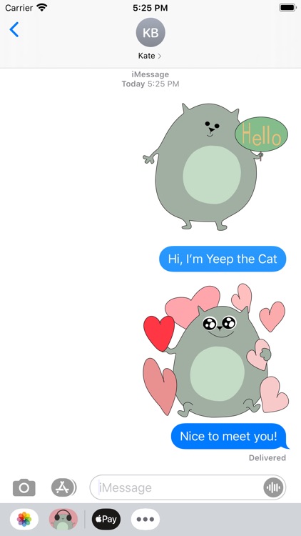 Yeep the Cat Stickers Pack