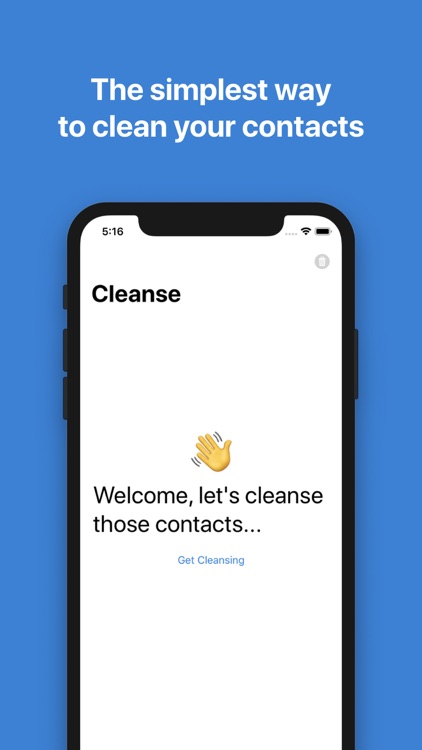 Contact Cleanse