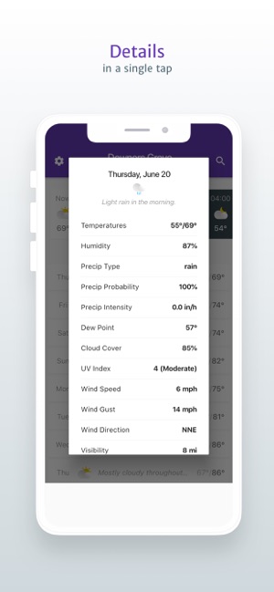 JustWeather - Weather Forecast(圖2)-速報App