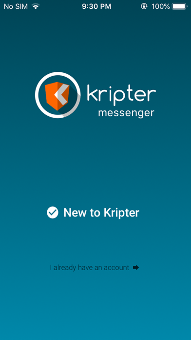 How to cancel & delete Kripter Messenger from iphone & ipad 1