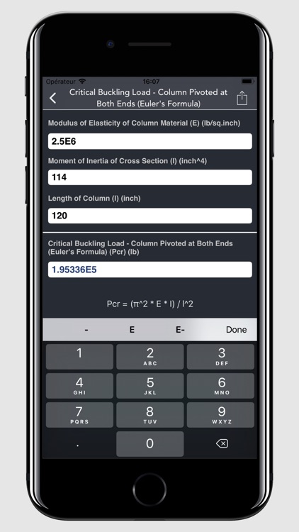 Column Construction Calculator
