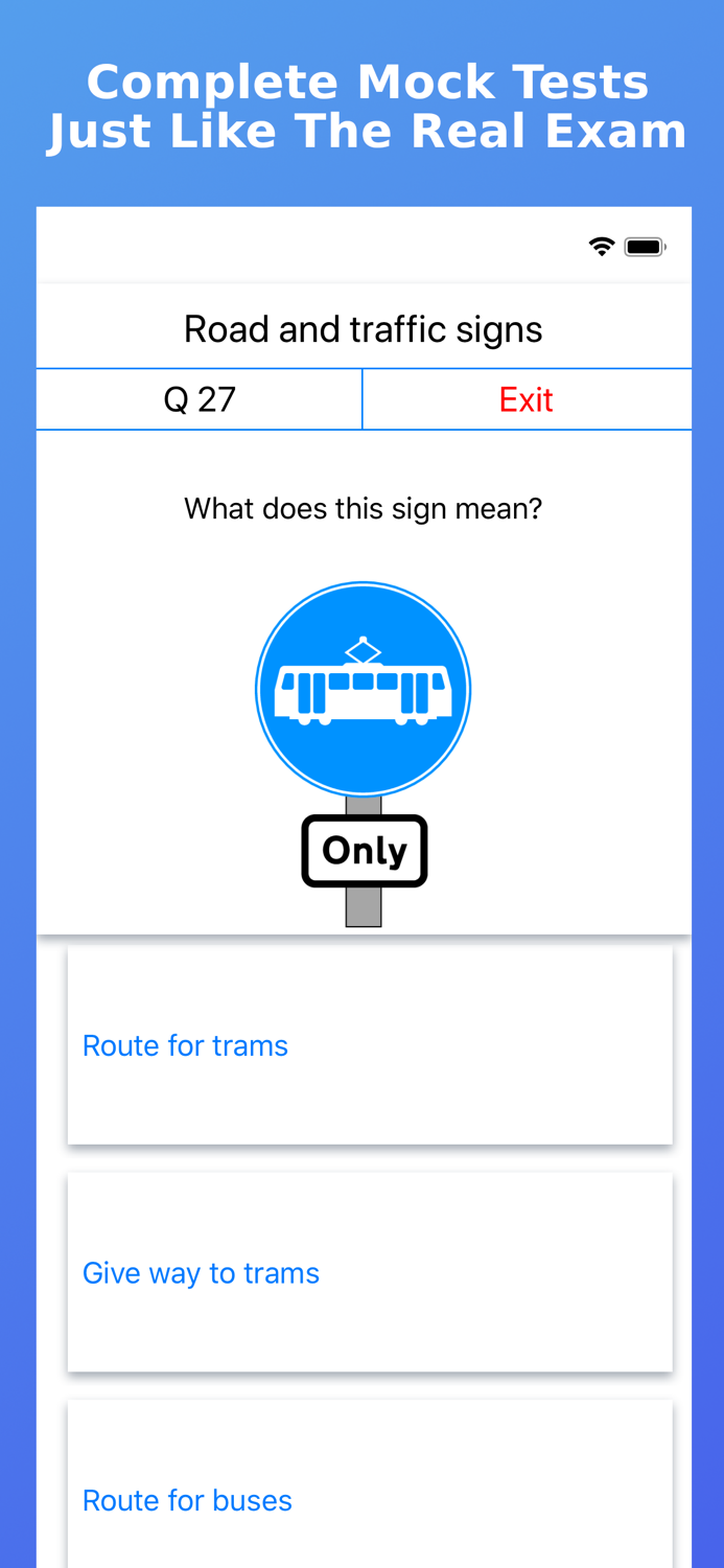 UK 2021 Driving Theory Test FV