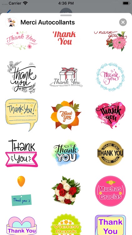 Thank You Sticker screenshot-5