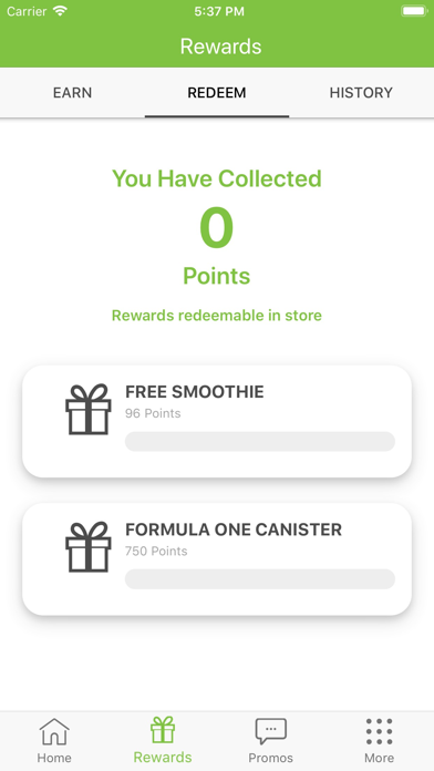 Powered Up Nutrition Rewards screenshot 2