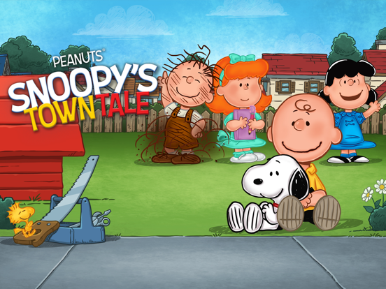 Peanuts: Snoopy Town Tale для iPad