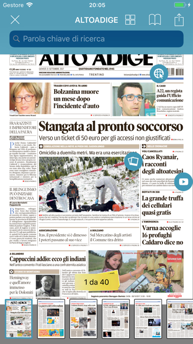 Alto Adige quotidiano screenshot 2