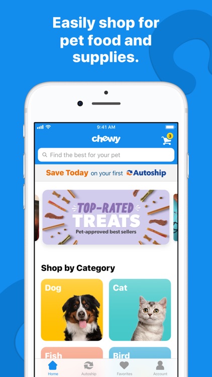 Chewy - Where Pet Lovers Shop screenshot-0