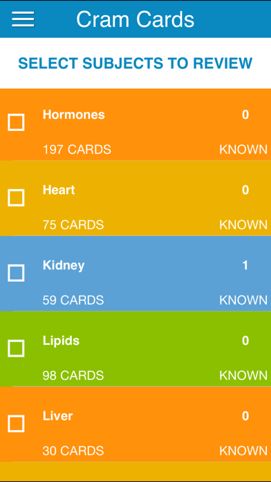 How to cancel & delete ADAT Biochemistry Cram Cards from iphone & ipad 3