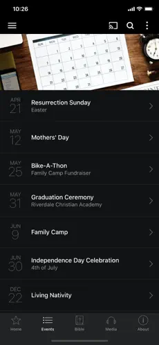 Captura de Pantalla 2 Riverdale Assembly of God iphone