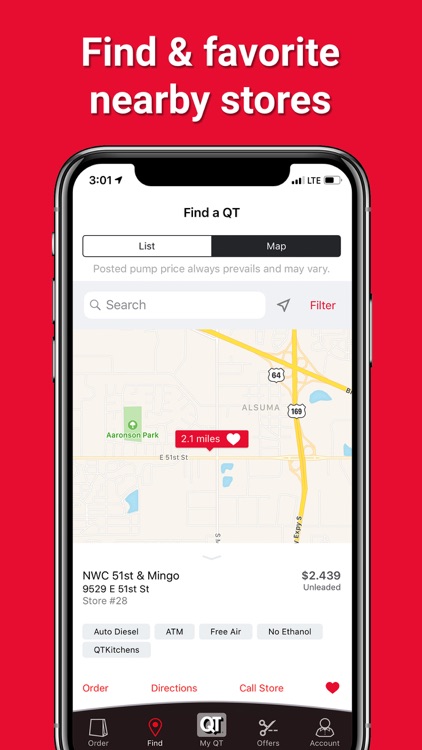 QuikTrip: Coupons, Fuel, Food screenshot-7