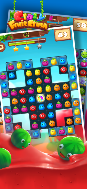 Crazy Fruit Crush - Match Game(圖3)-速報App