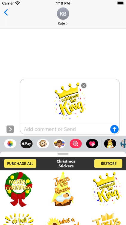 Christmas Stickers ·