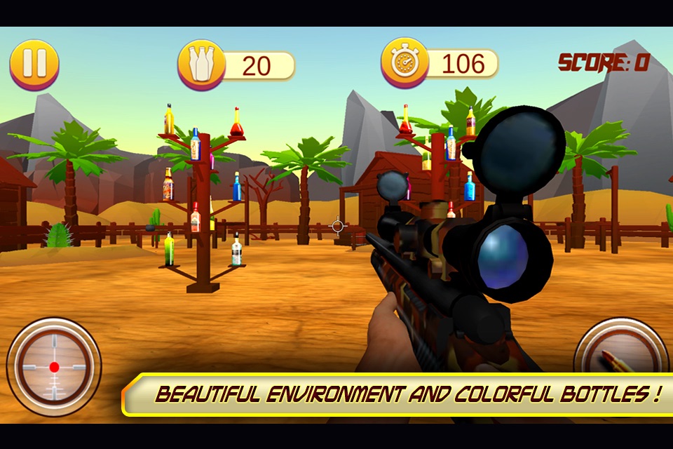Bottle Shooting Range Games screenshot 4