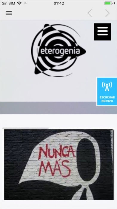 Radio Eterogenia screenshot 2