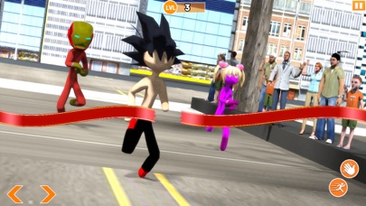 Stickman Marathon Racing Game screenshot 3