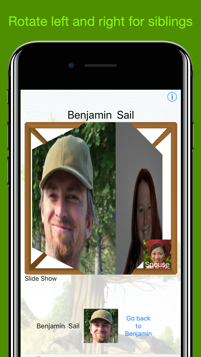 Relations, a Family Photo Cube