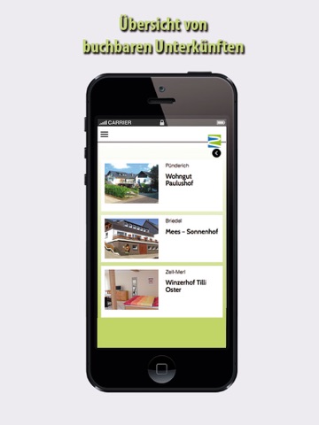Zeller Land App - náhled