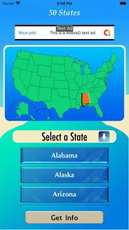 Game screenshot 50 States Info Lite hack