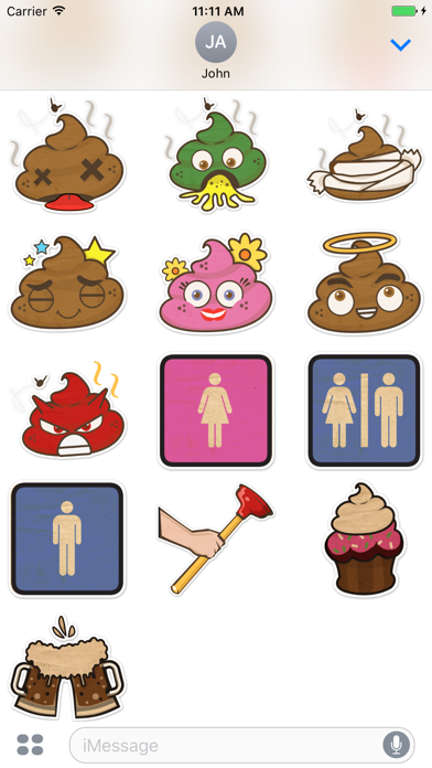 How to cancel & delete PooPoo Head Sticker Pack from iphone & ipad 1