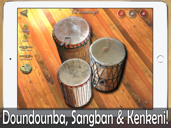 Screenshot #5 pour i Play My African Drums HD PRO