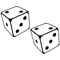Roll the Dice allows you to roll 6-sided numerical and alphabetical dice