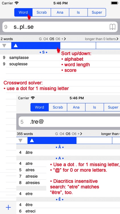 F Words Finder French PRO