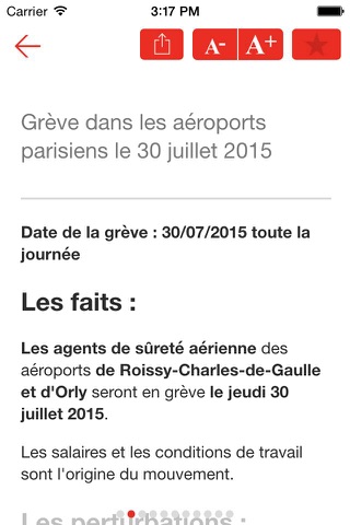 Cestlagreve - grèves en France screenshot 2