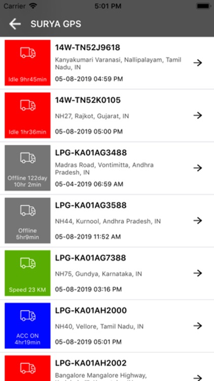 Surya GPS Tracking screenshot-5