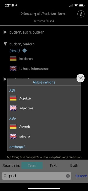 Glossary of Austrian Terms(圖5)-速報App