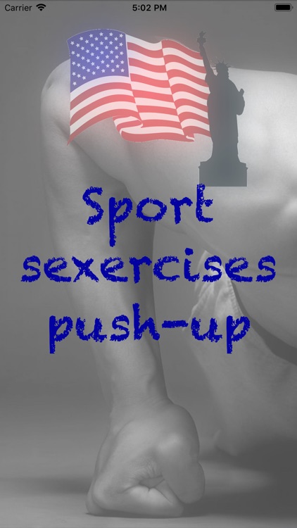 Sports exercises push-up