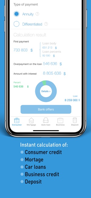 Loan calculator: mortgage(圖2)-速報App