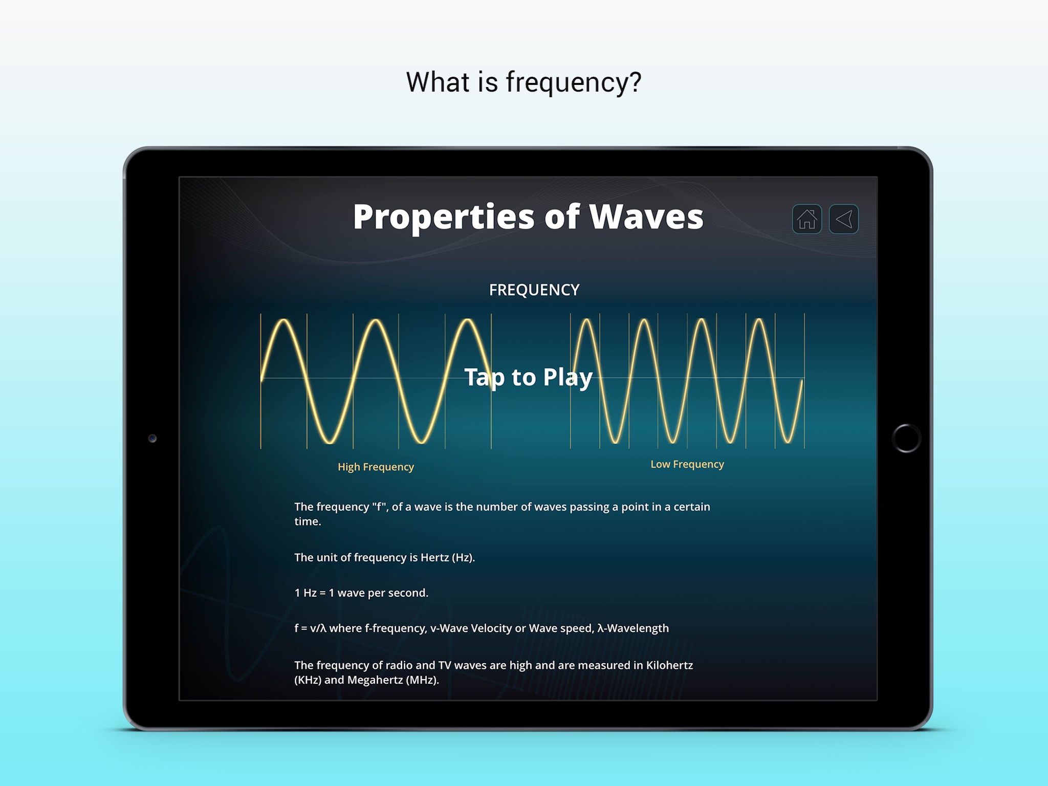 Properties Of Waves screenshot 3