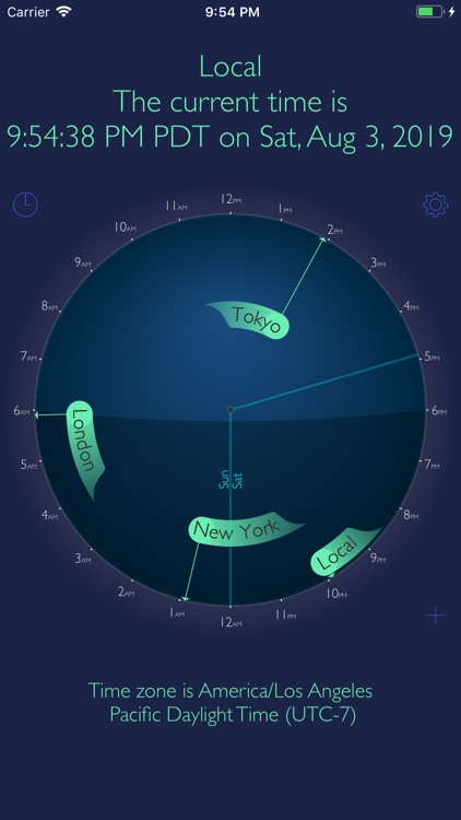 International Travel Clock