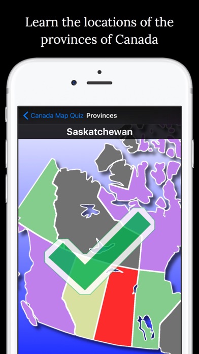 How to cancel & delete Canada Map Quiz: Education Ed. from iphone & ipad 1