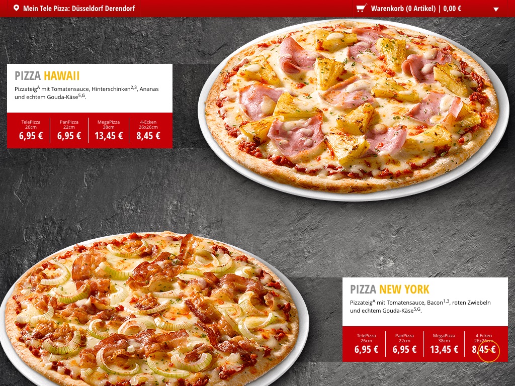 Tele Pizza screenshot 2