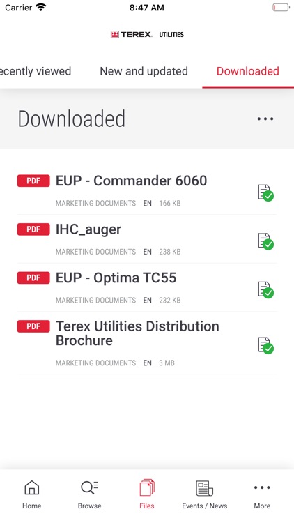 Terex Utilities Portal screenshot-5