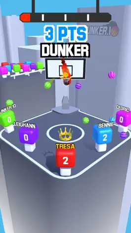 Game screenshot Dunker.io - Basketball Game mod apk